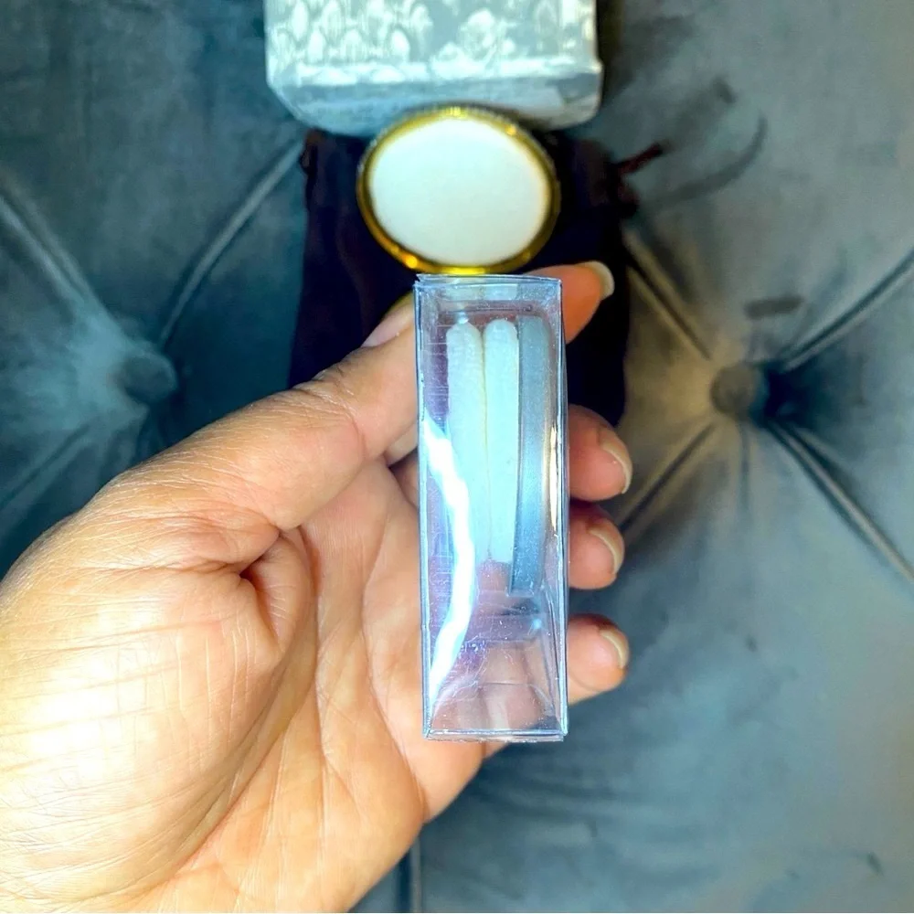 NIB Vintage and Rare Judith Leiber Compact Mirror Swarovski Crystals with Powder